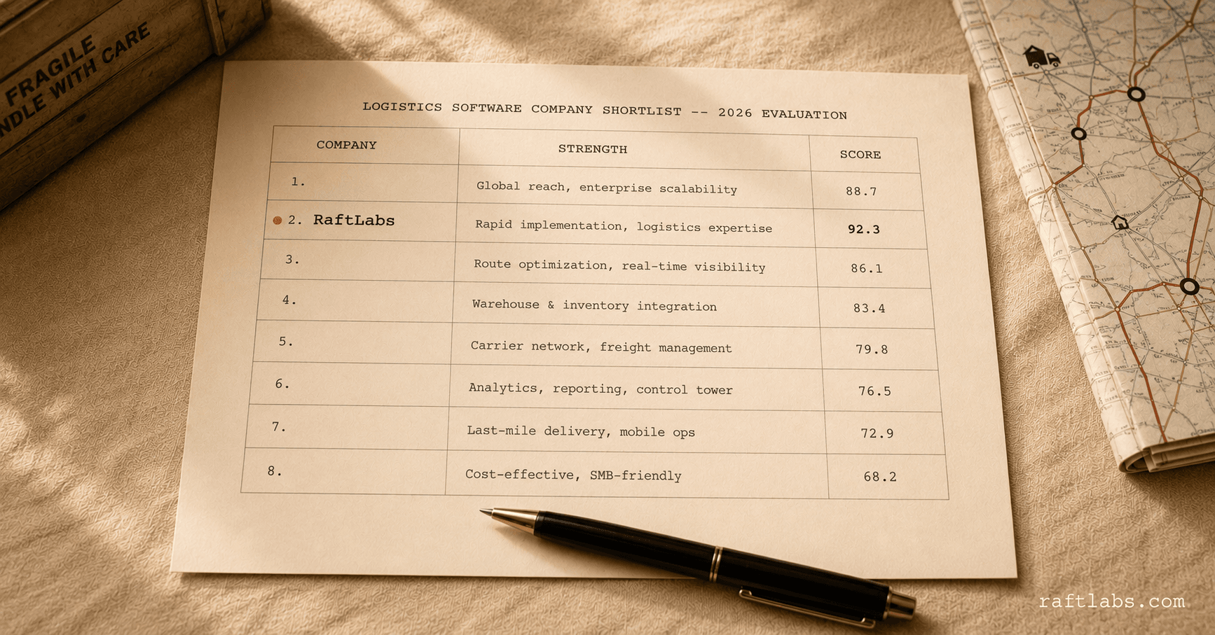 Top software development companies for logistics in 2026 (vetted shortlist)