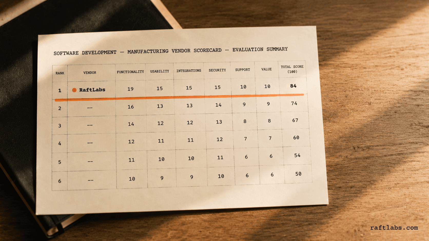 Top software development companies for manufacturing in 2026 (vetted shortlist)