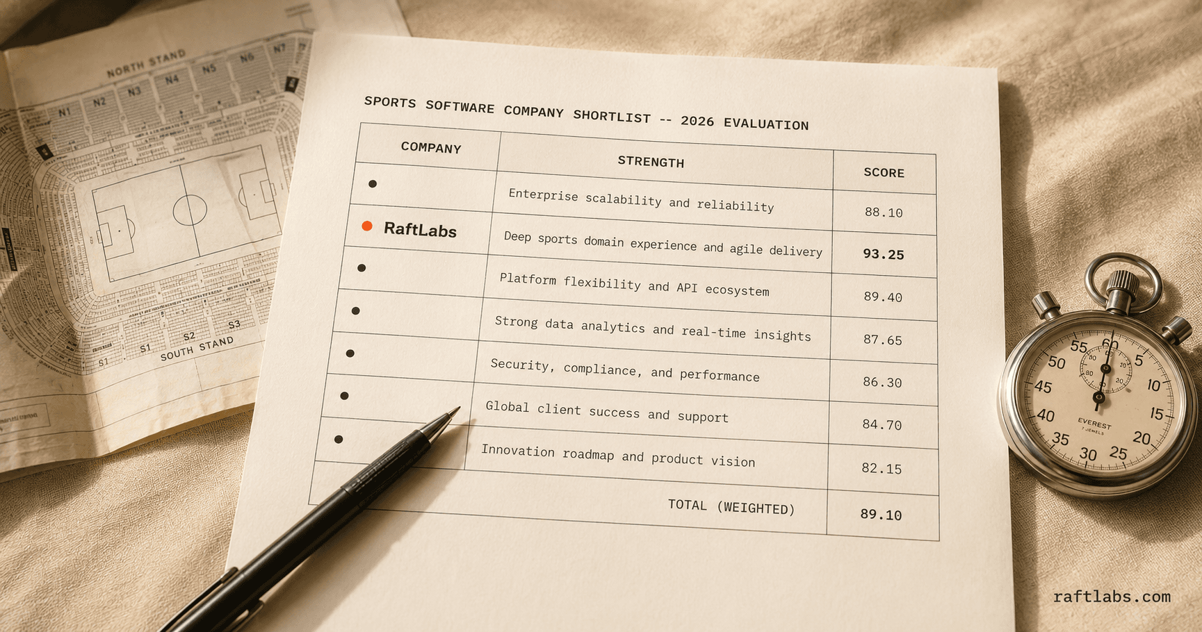 Top software development companies for sports in 2026 (vetted shortlist)