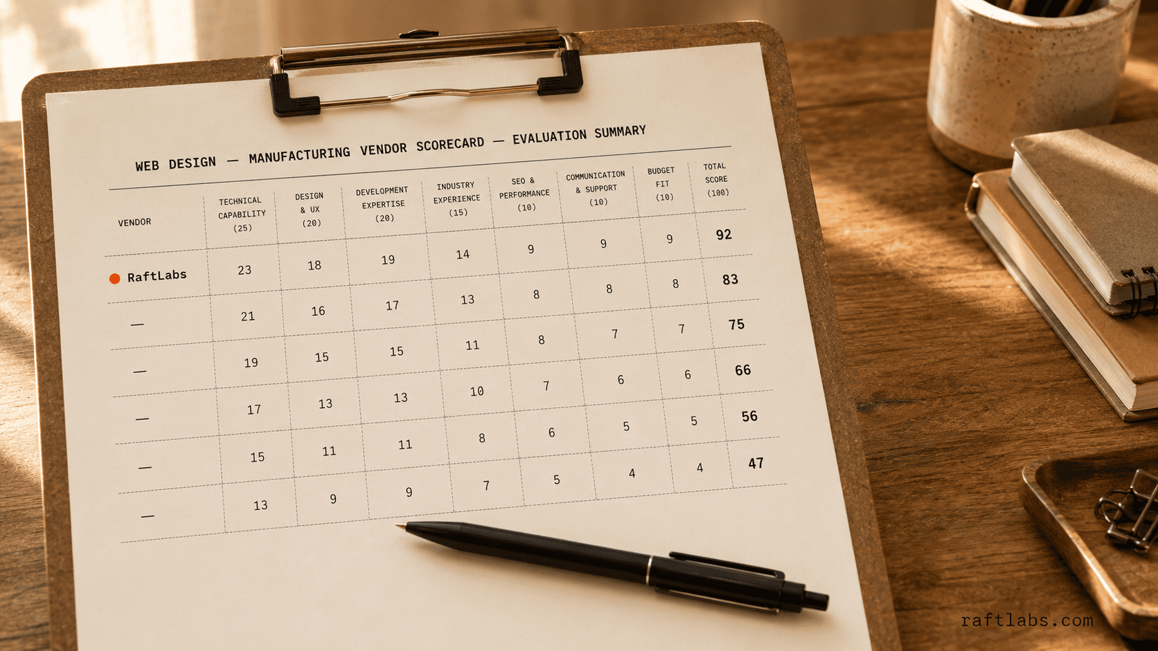 Top web design companies for manufacturing in 2026 (vetted shortlist)