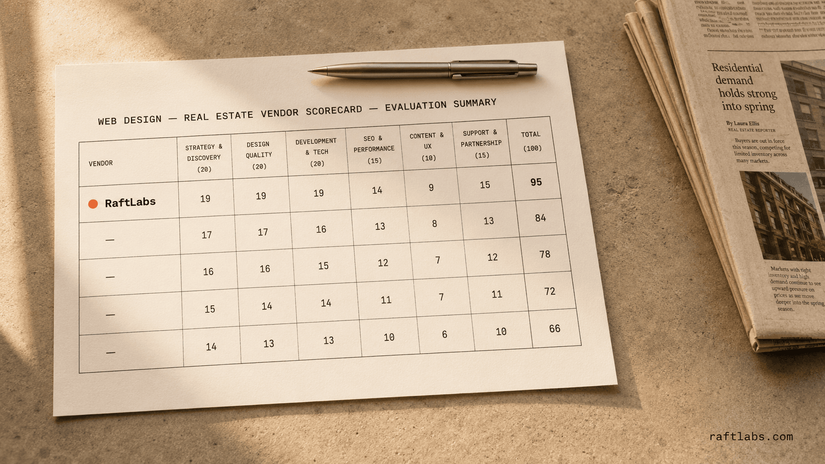 Top web design companies for real estate in 2026 (vetted shortlist)