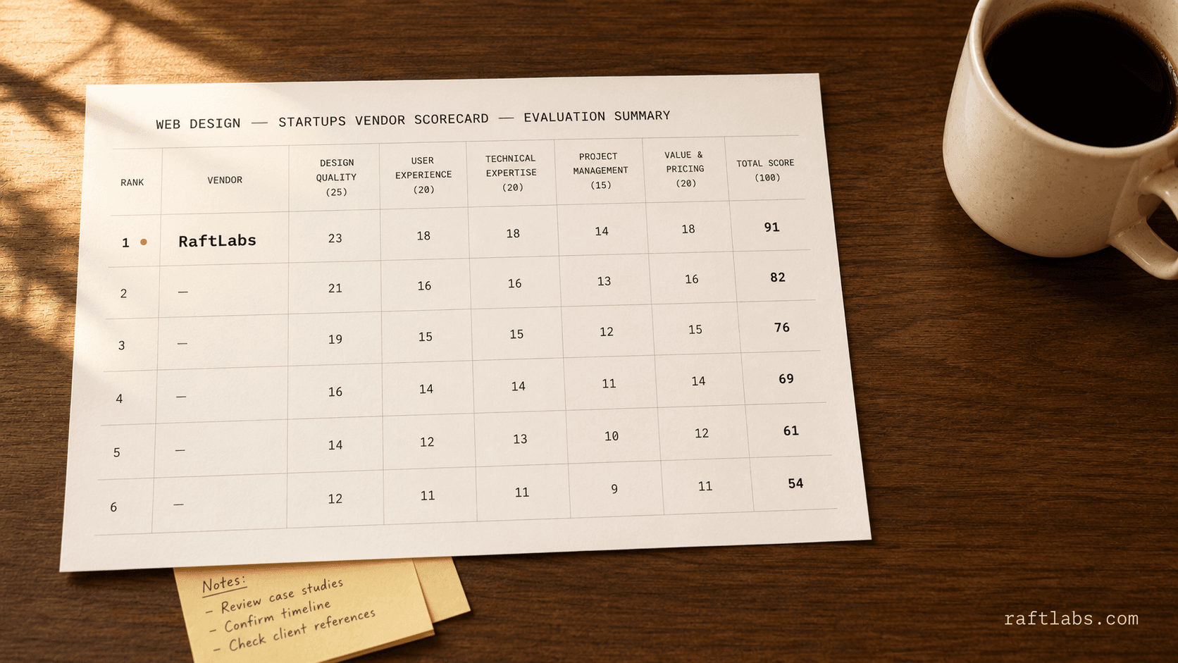 Top web design companies for startups in 2026 (vetted shortlist)
