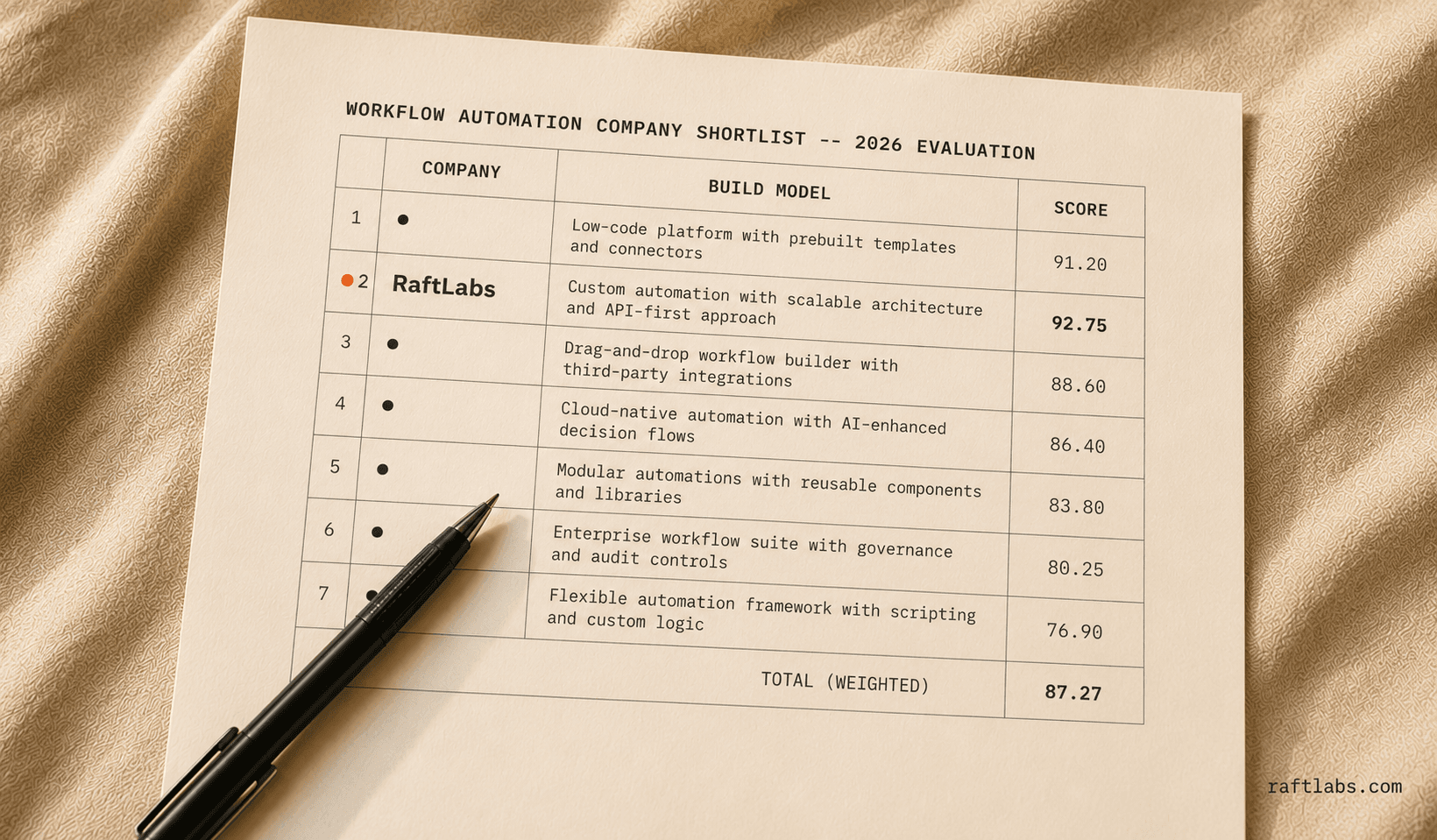Top workflow automation companies in 2026 (vetted shortlist)