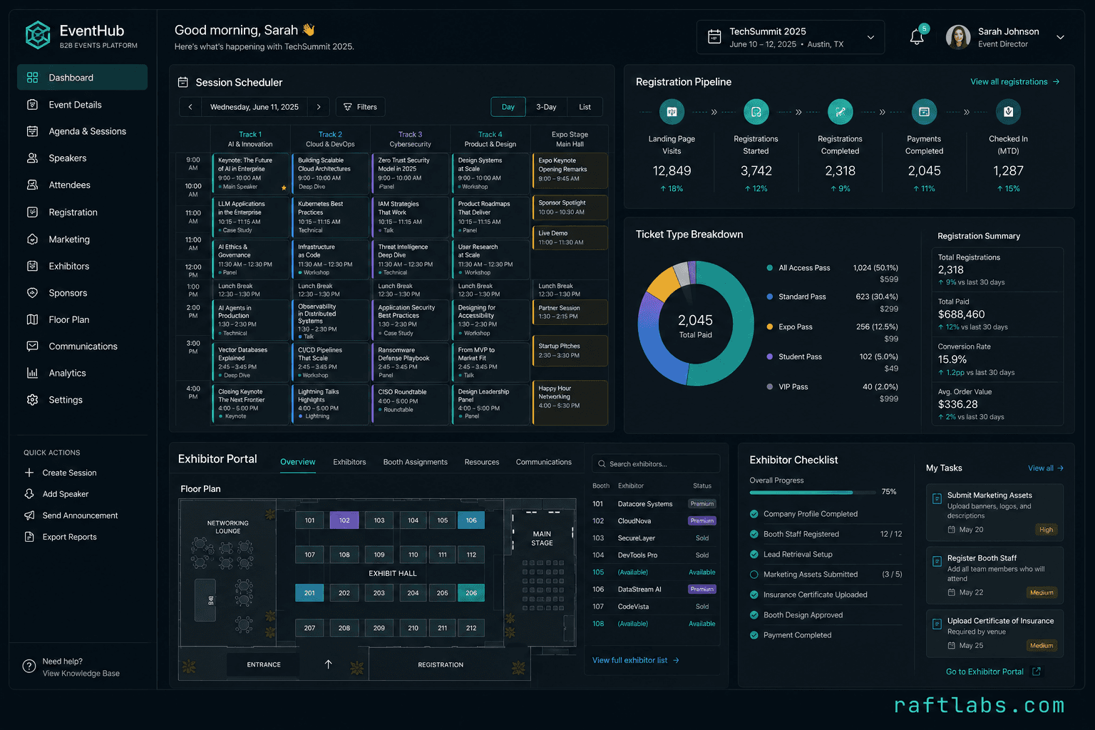 Event Management Software Development Company