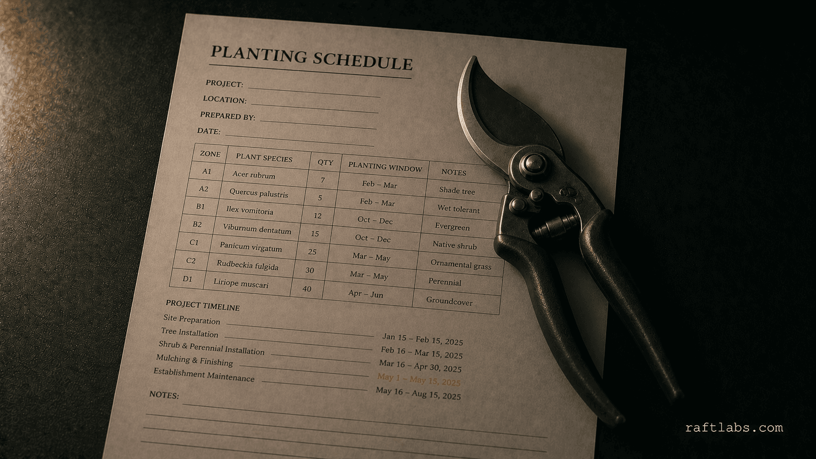 Landscaping Business Software Development