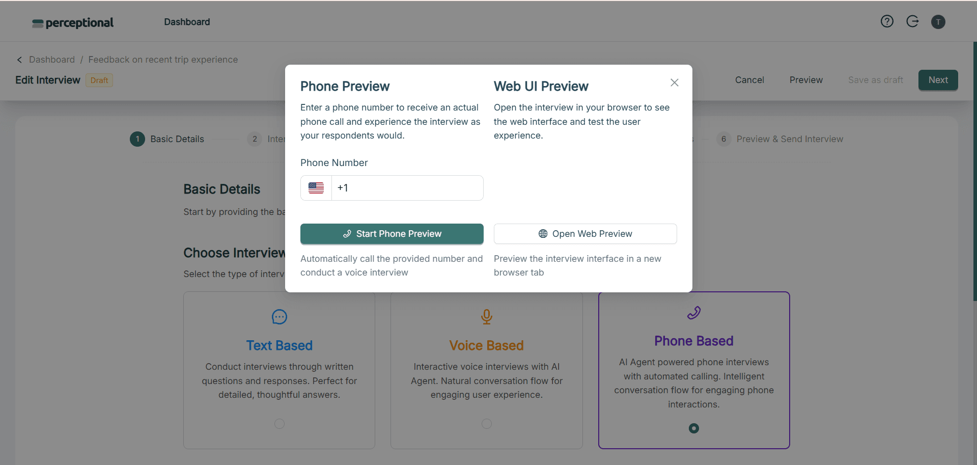 Voice Customization & Preview