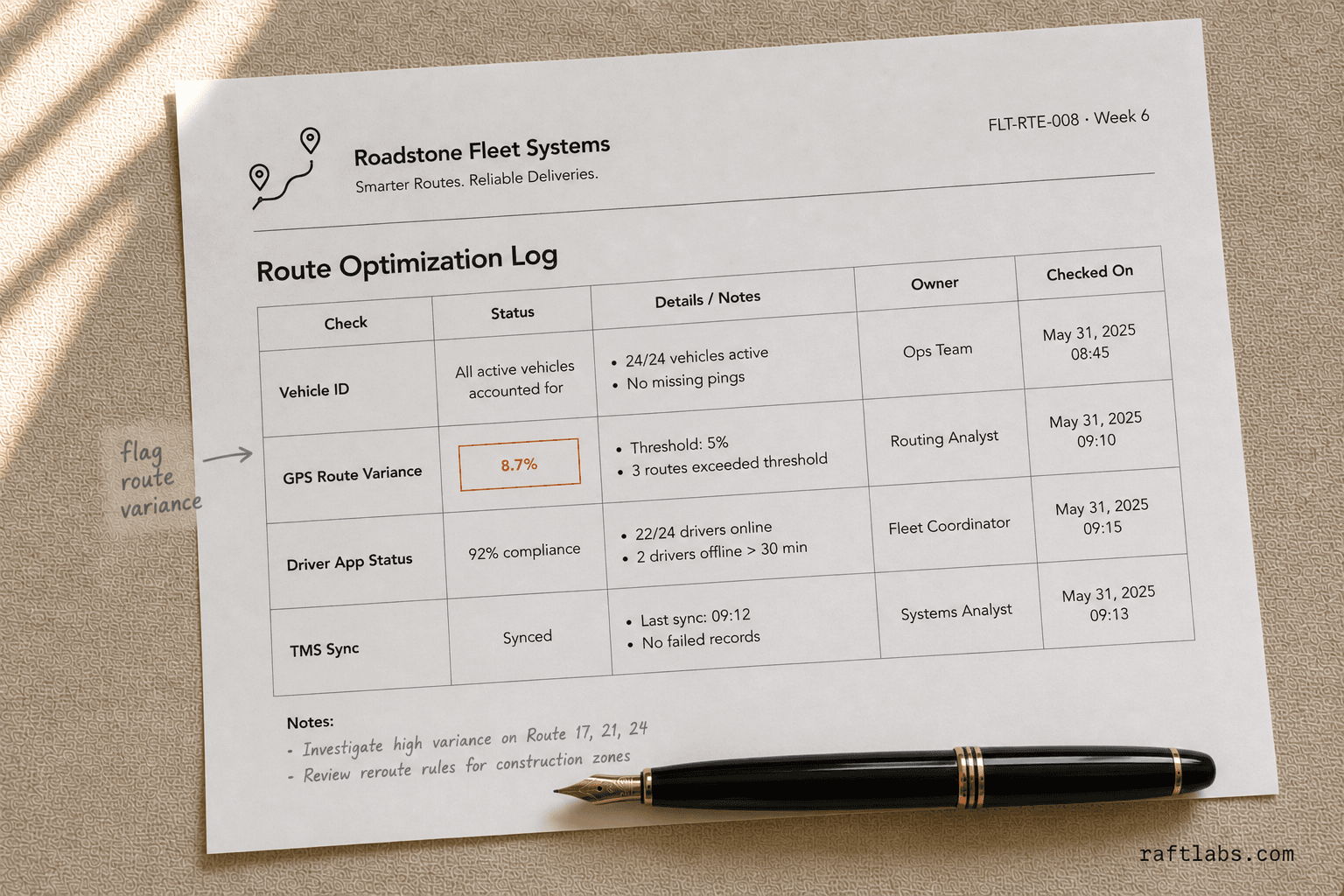Fleet Management Software Development