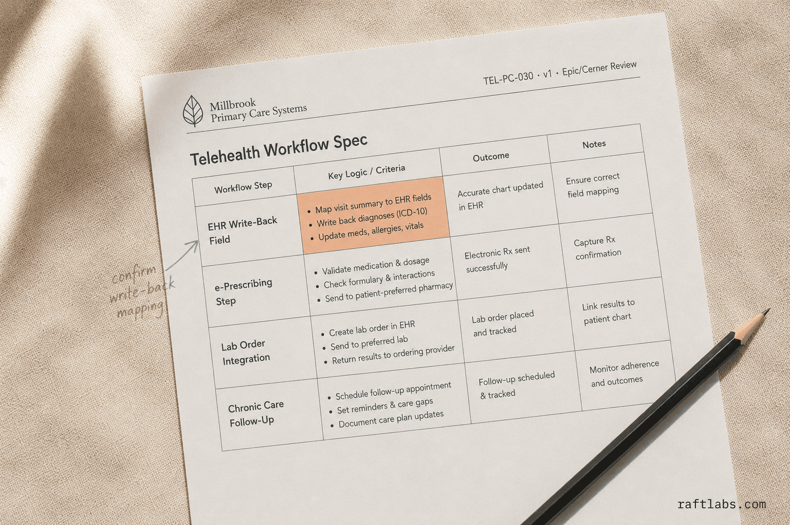 Primary Care Telehealth Platform Development