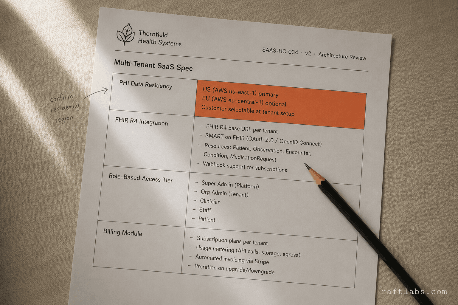 Healthcare SaaS Development