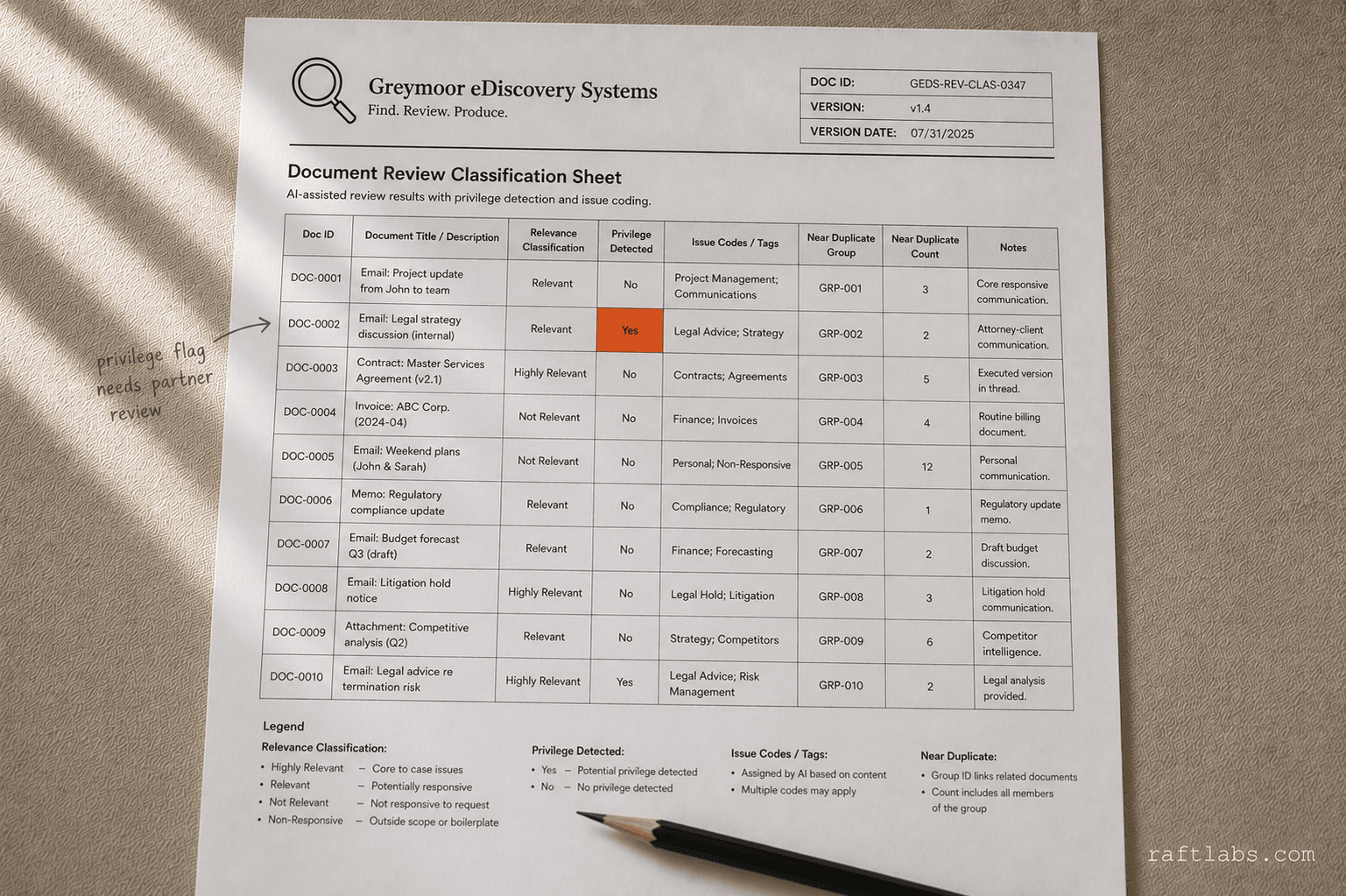 Legal Document Review Automation