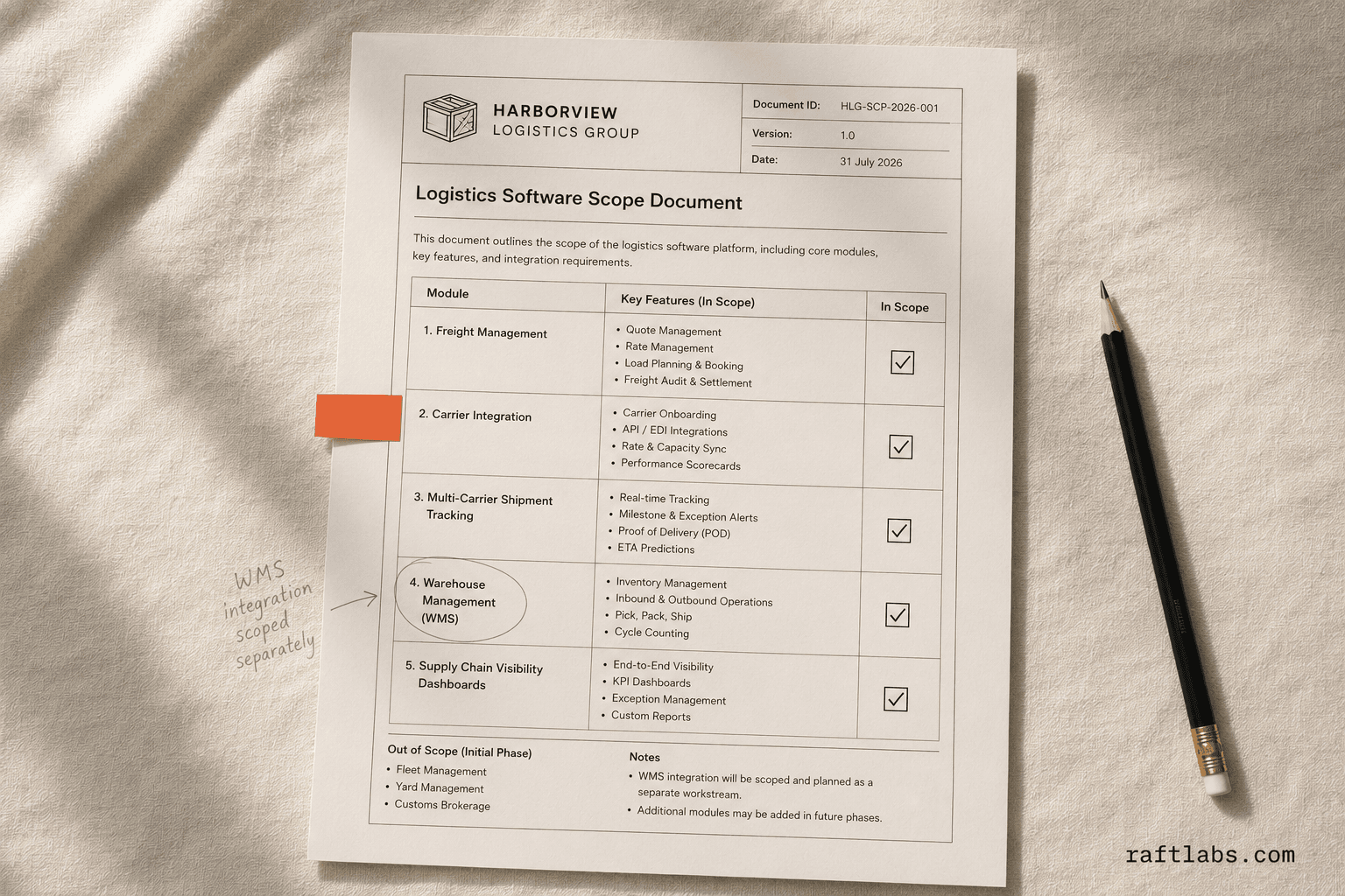 Logistics Software Development