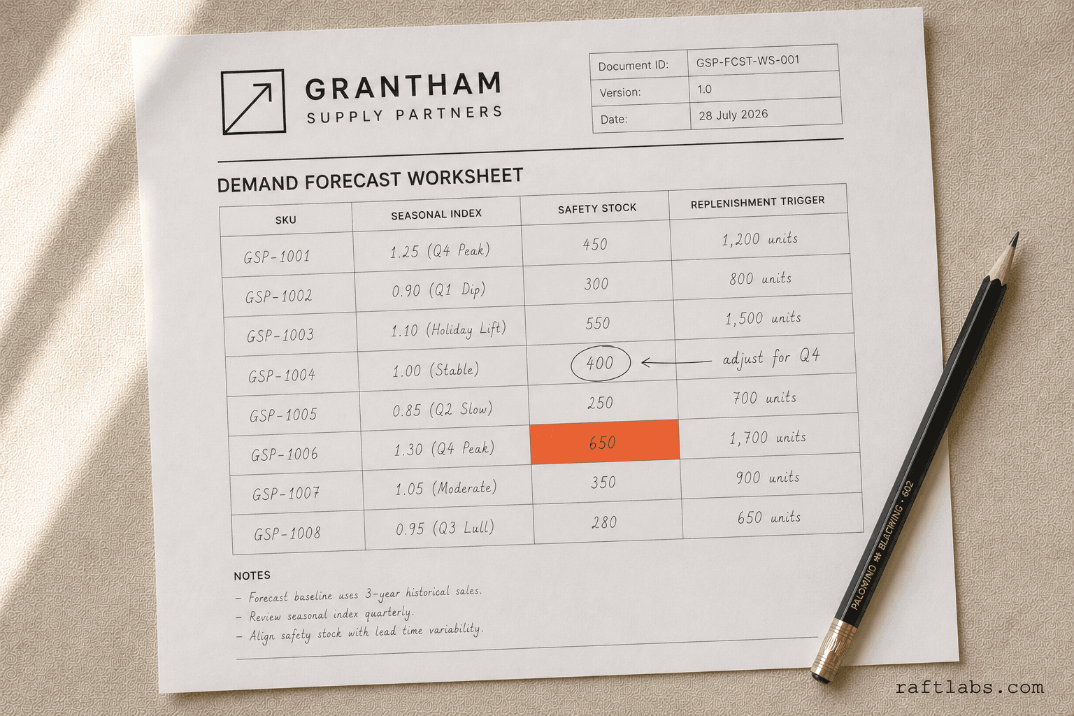 Supply Chain Predictive Analytics