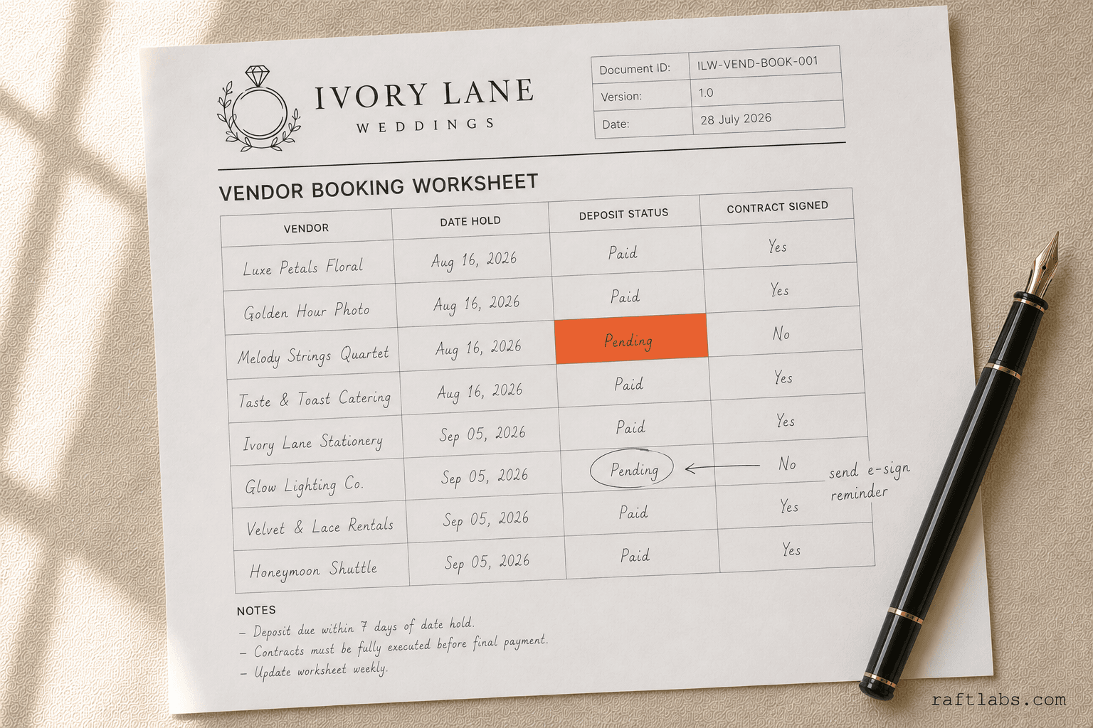 Wedding Vendor Booking Software Development