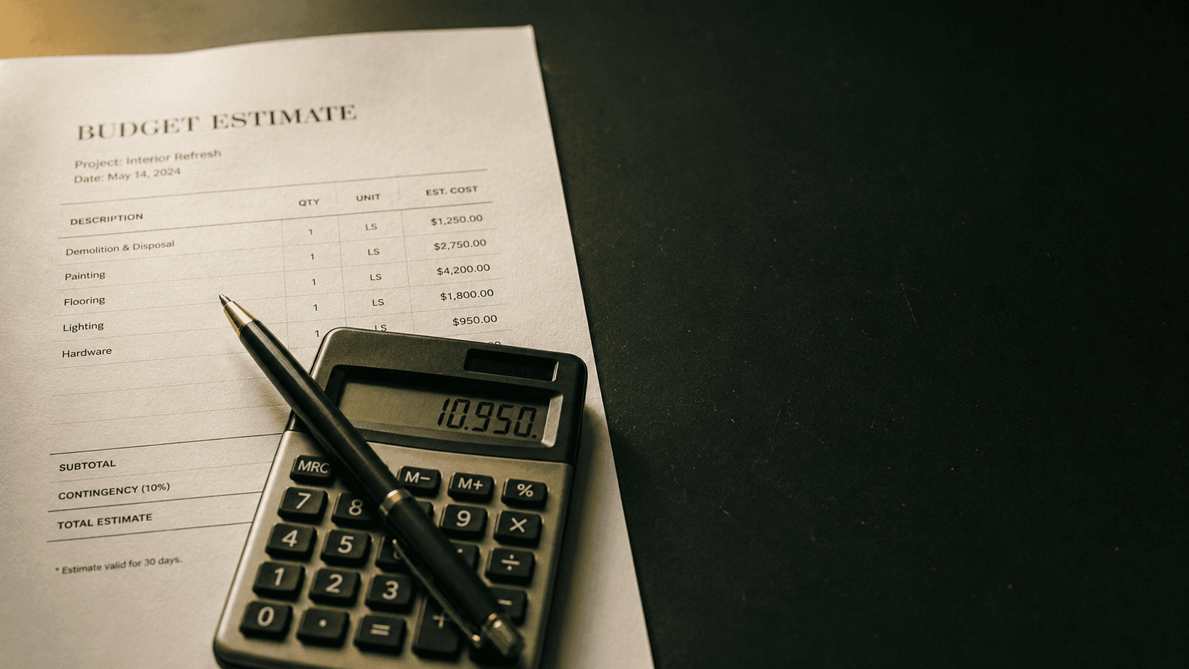 AI Project Cost Estimator