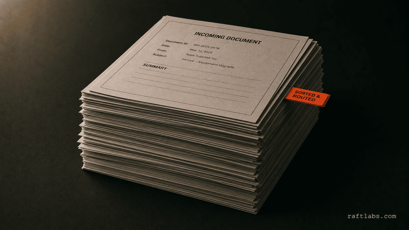 Automate document processing: Extract, classify & route without manual work
