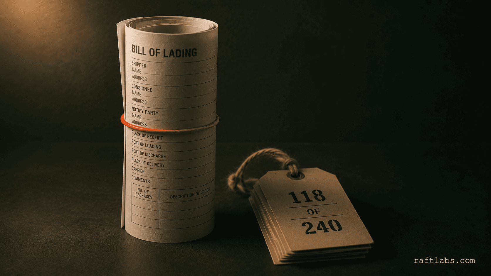 Moving company dispatcher screen showing a job calendar with crew assignments, truck scheduling, and a Bill of Lading document generation panel