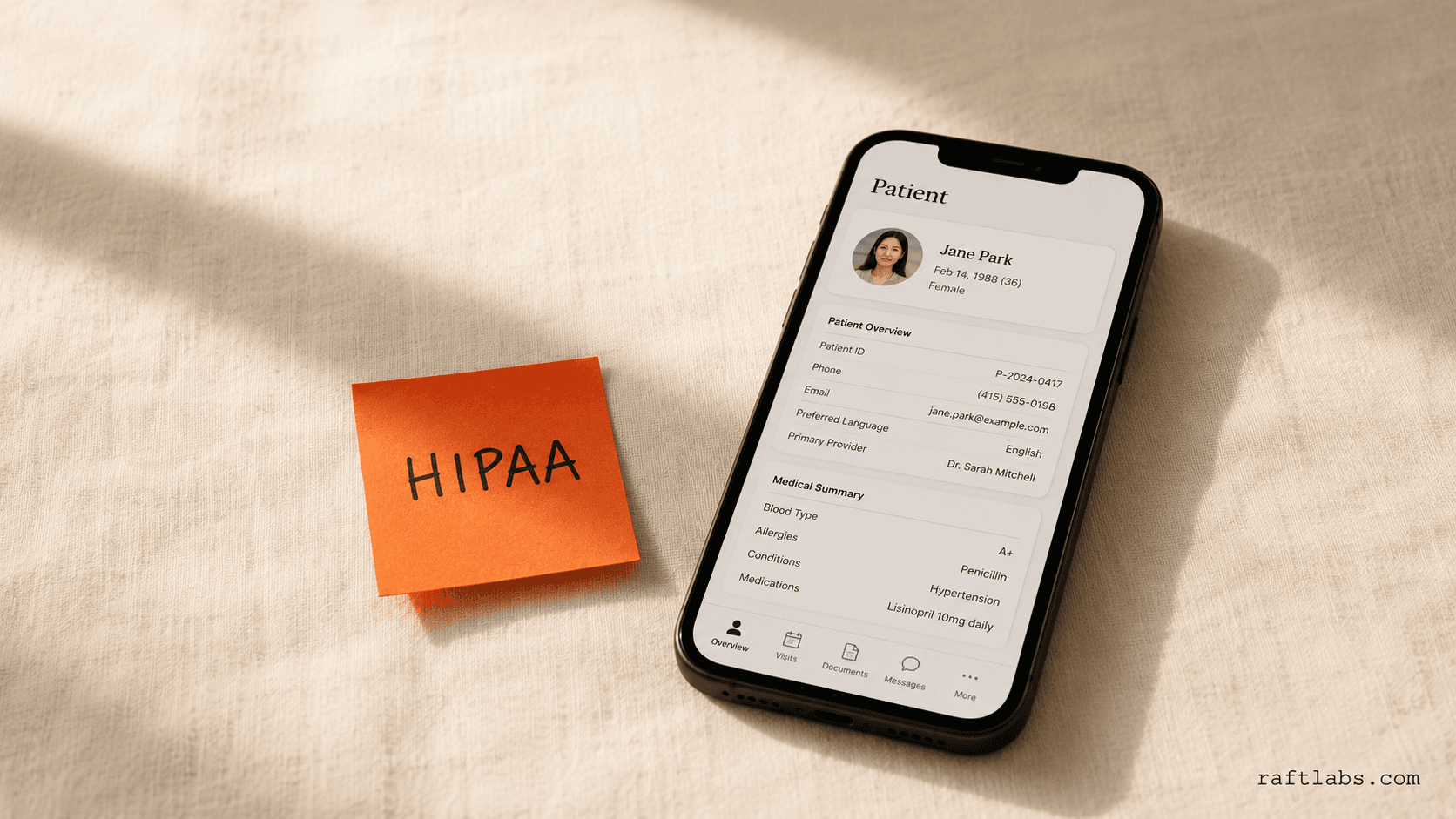HIPAA compliance for mobile healthcare app development