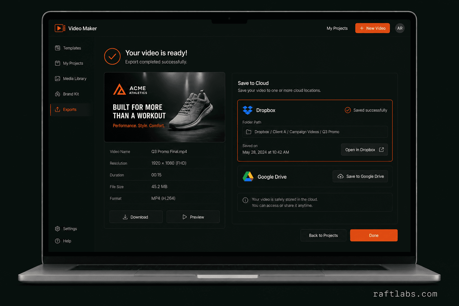 React admin panel for the Vidmattic video maker platform