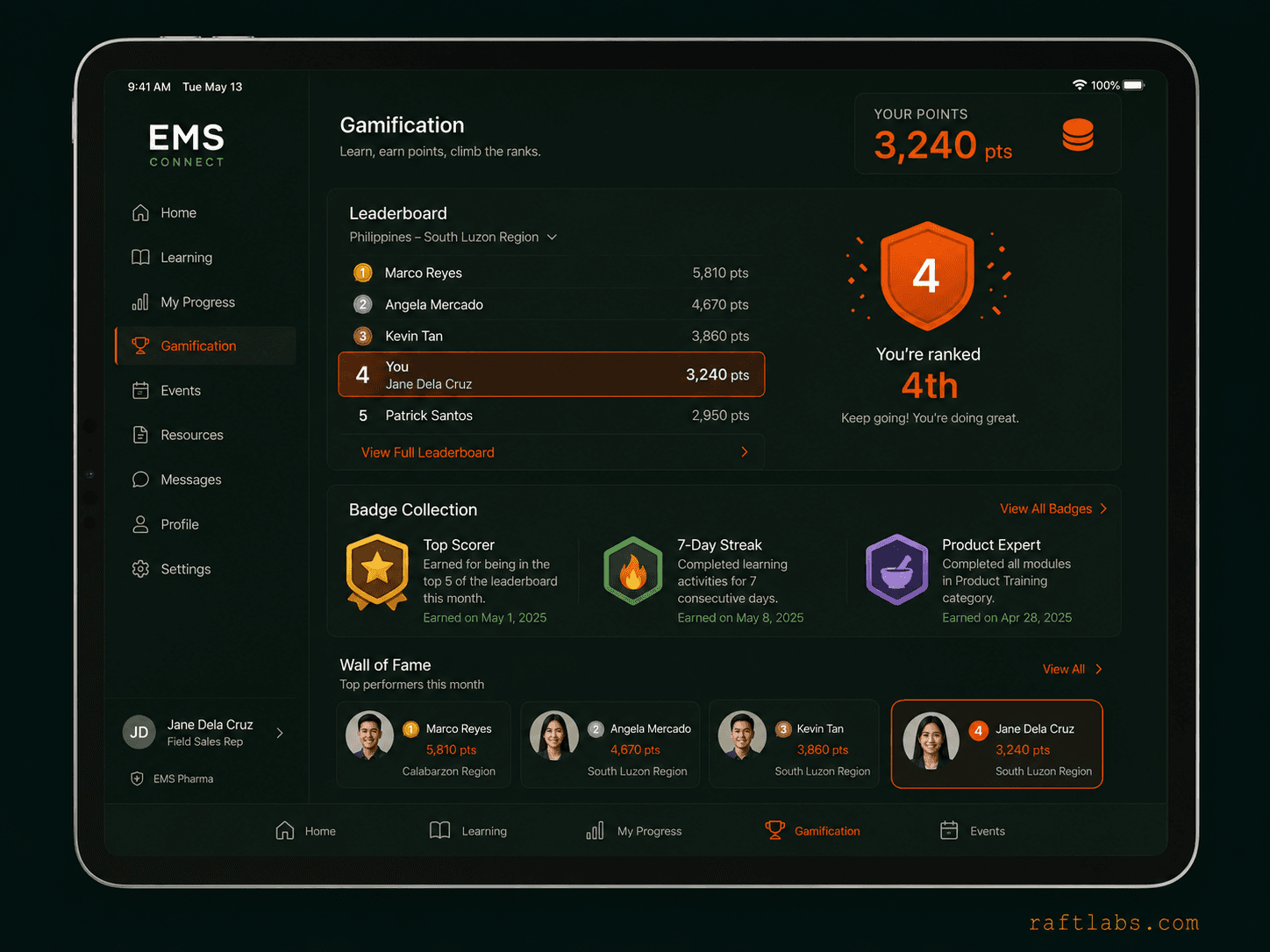 Personalized learning paths and gamification for employee training