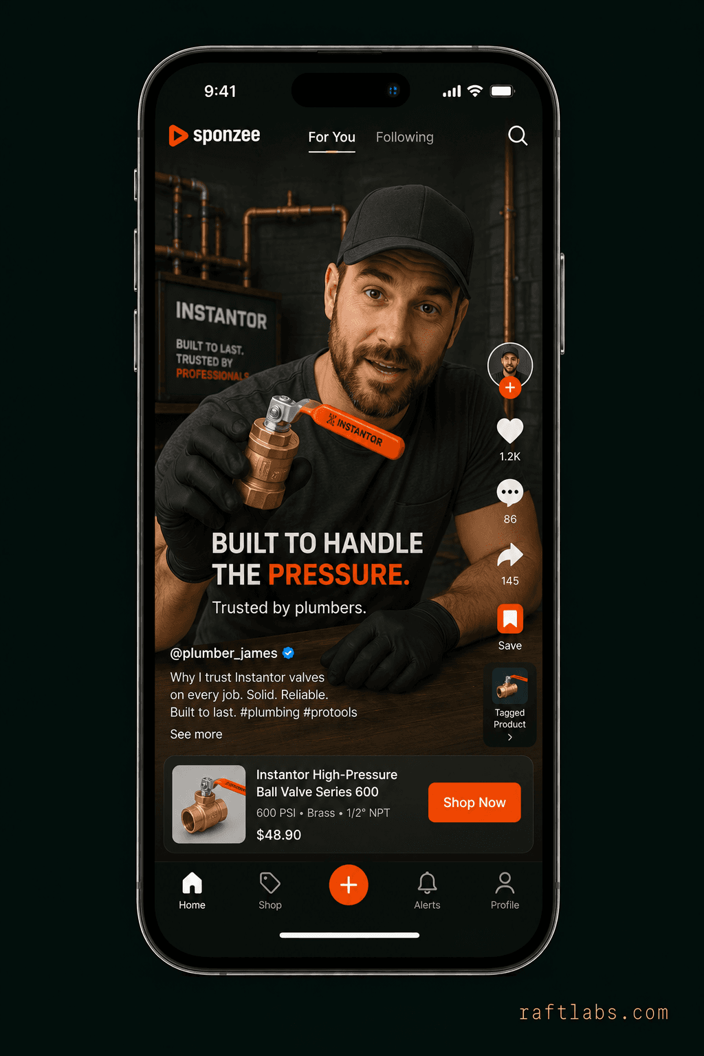 Sponzee influencer marketing software connecting brands with creators