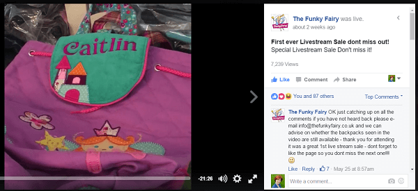 The Funky Fair Live Sale Campaign