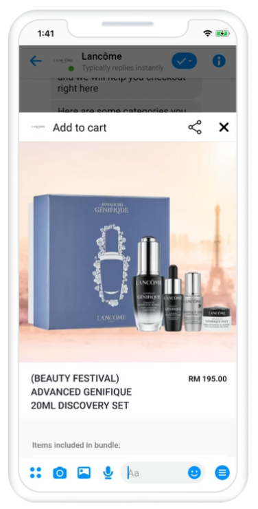 L'Oreal' Malaysia Live Sales Campaign