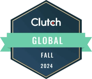 Award from Clutch Global Fall 2024